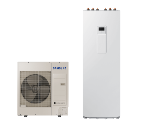 Samsung EHS ClimateHub Split 9 kW -1f s 260l zásobníkom AE260RNWSEG/EU+ + AE090RXEDEG/EU