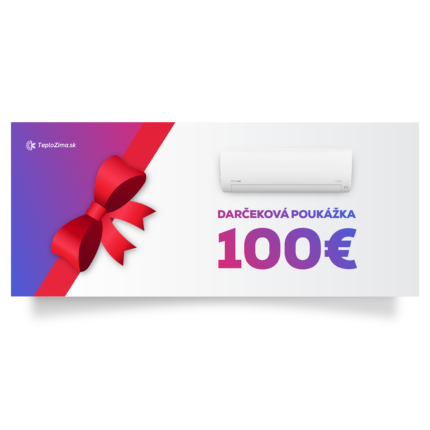 Darčeková poukážka 100 eur
