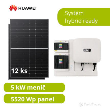 Huawei Hybrid Ready systém 5 kW s montážou