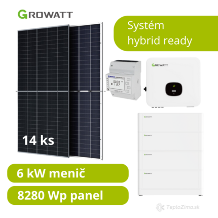 Growatt SET 6 kW-MOD s montážou