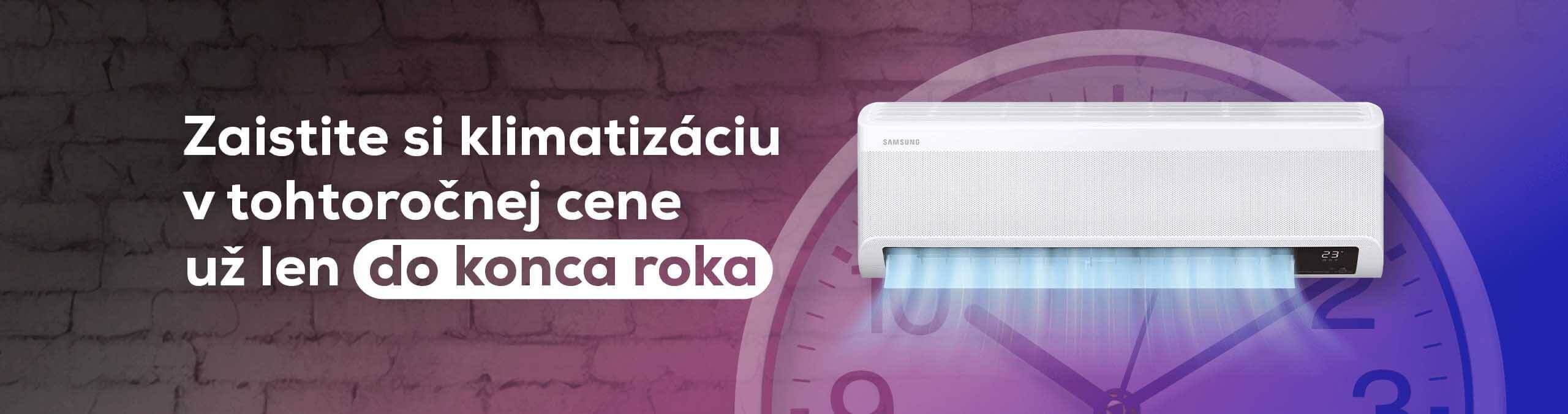 Zaistite si klimatizáciu v tohtoročnej cene už len do konca roka