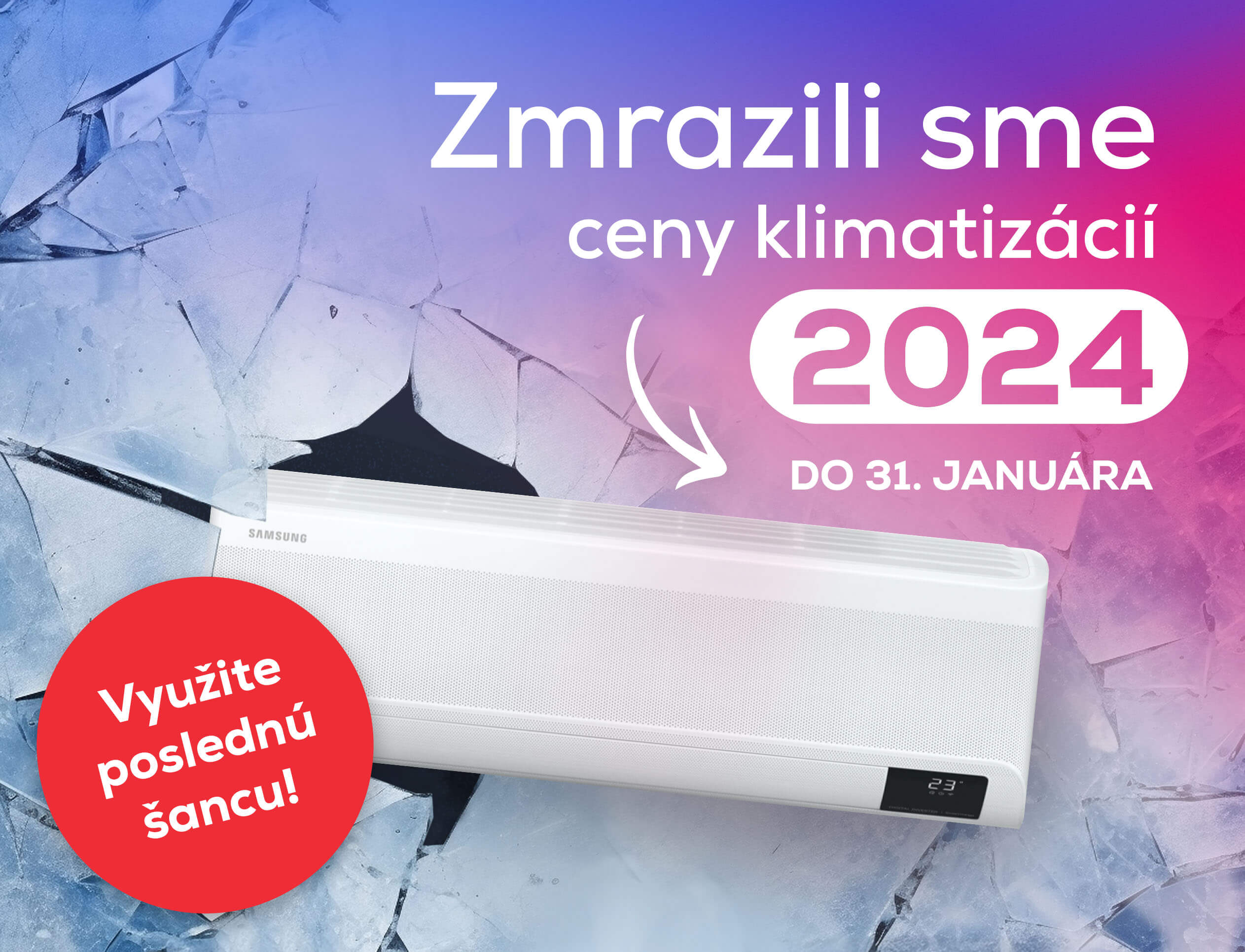 Zmrazili sme ceny 2024