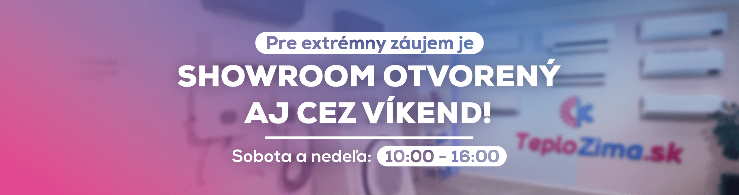 Otvorený showroom