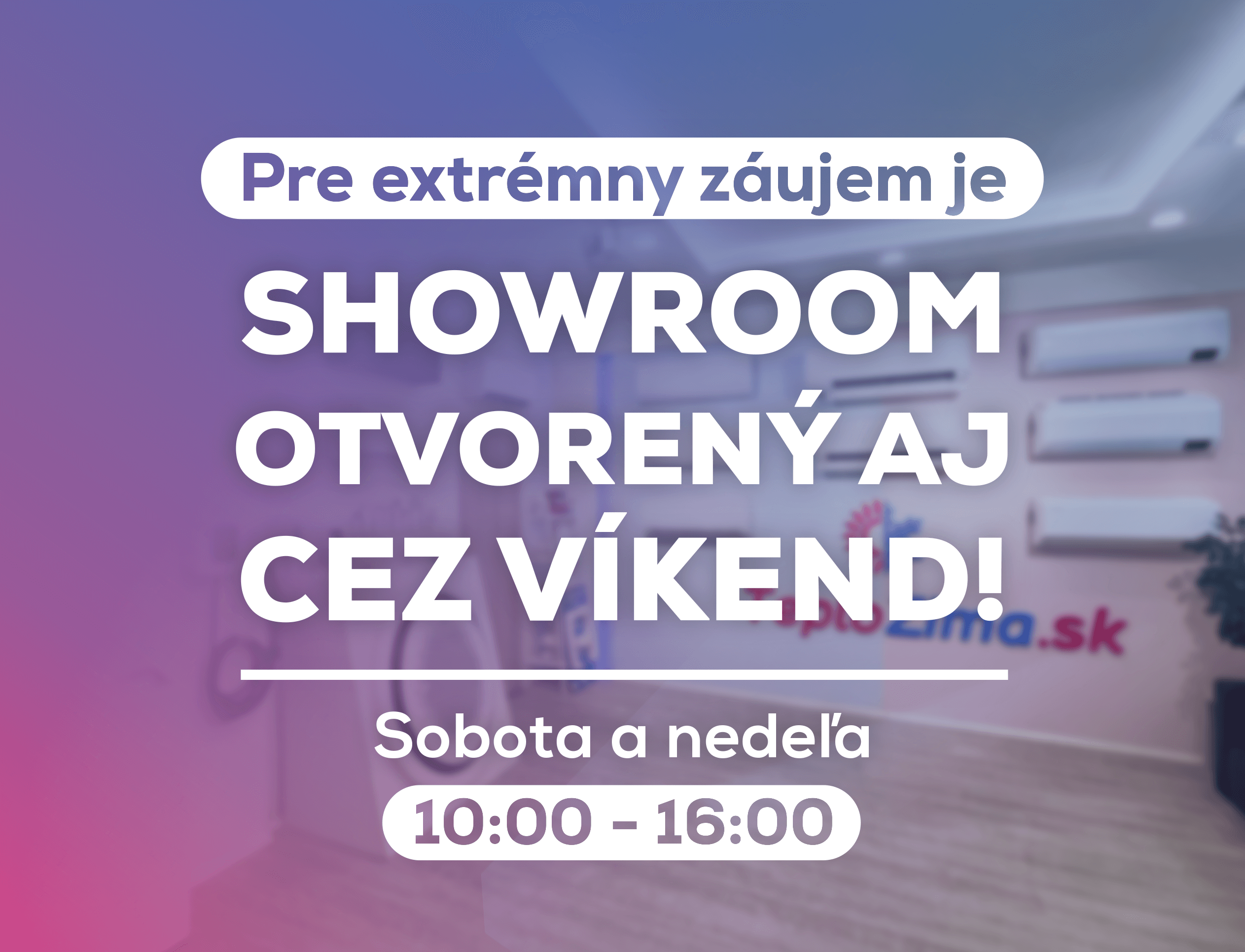 Otvorený showroom