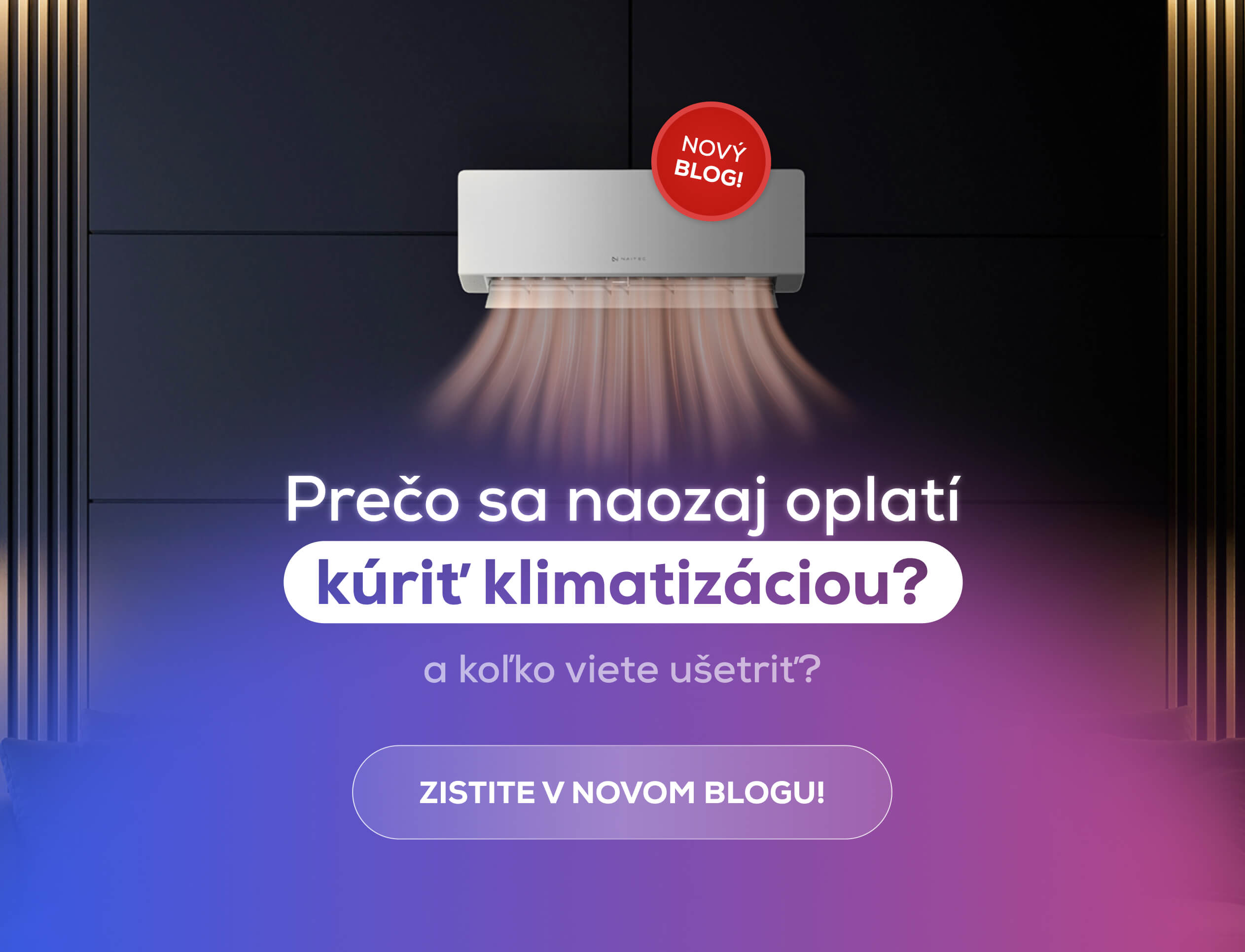 Prečo vykurovať klímou