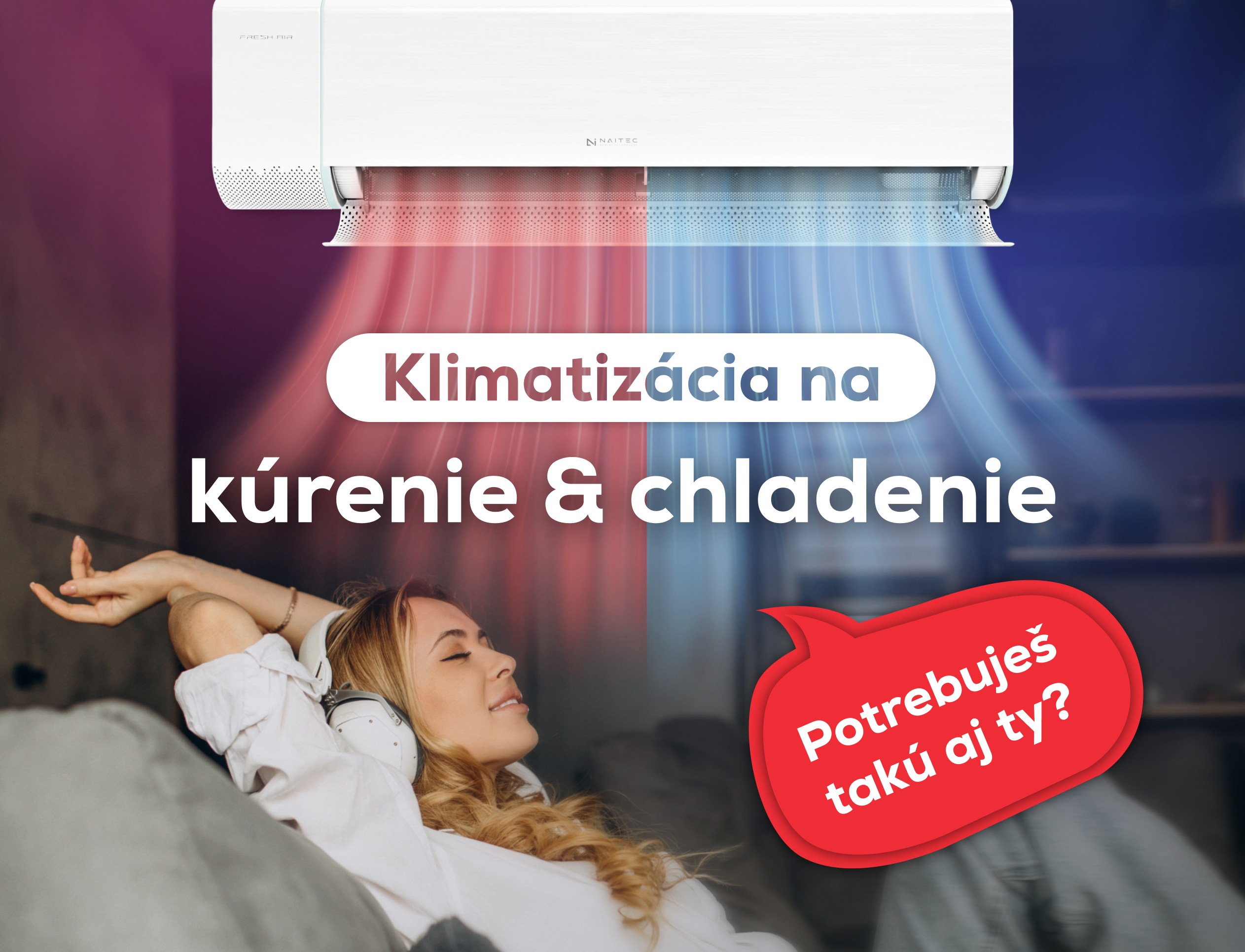 Klima kurenie a chladenie